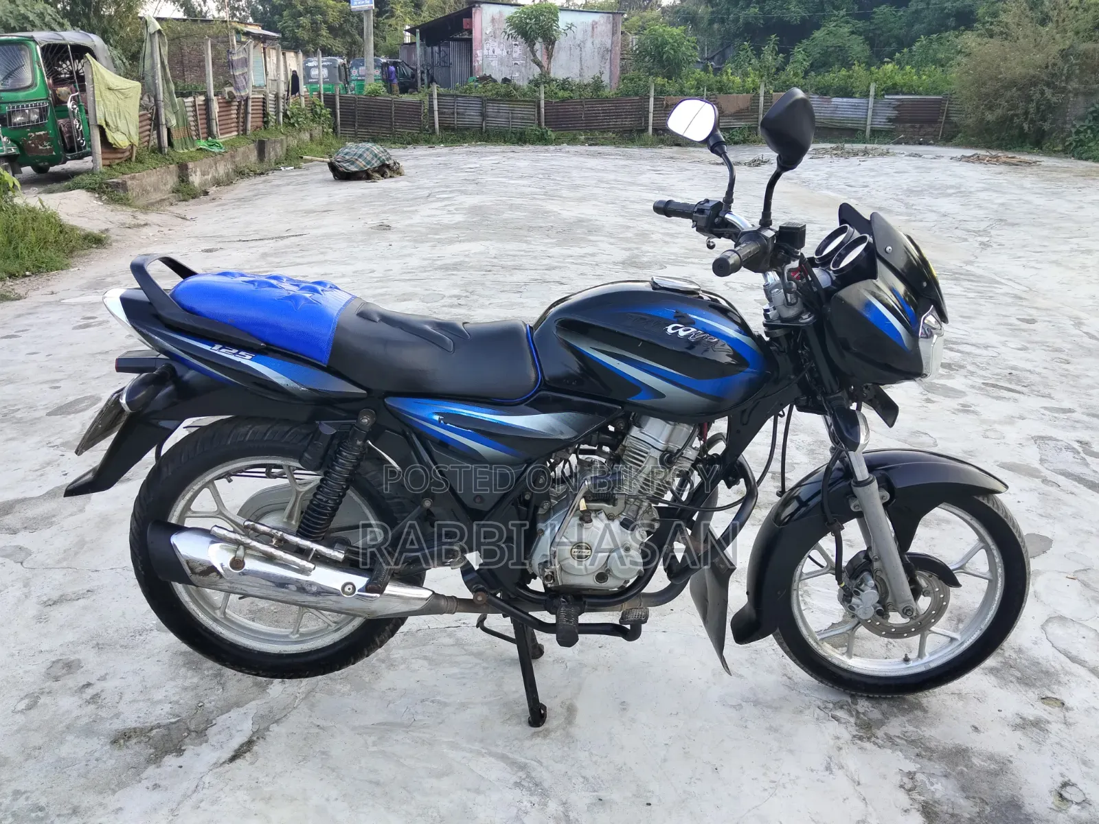 Bajaj Discover 125 2018 Blue
