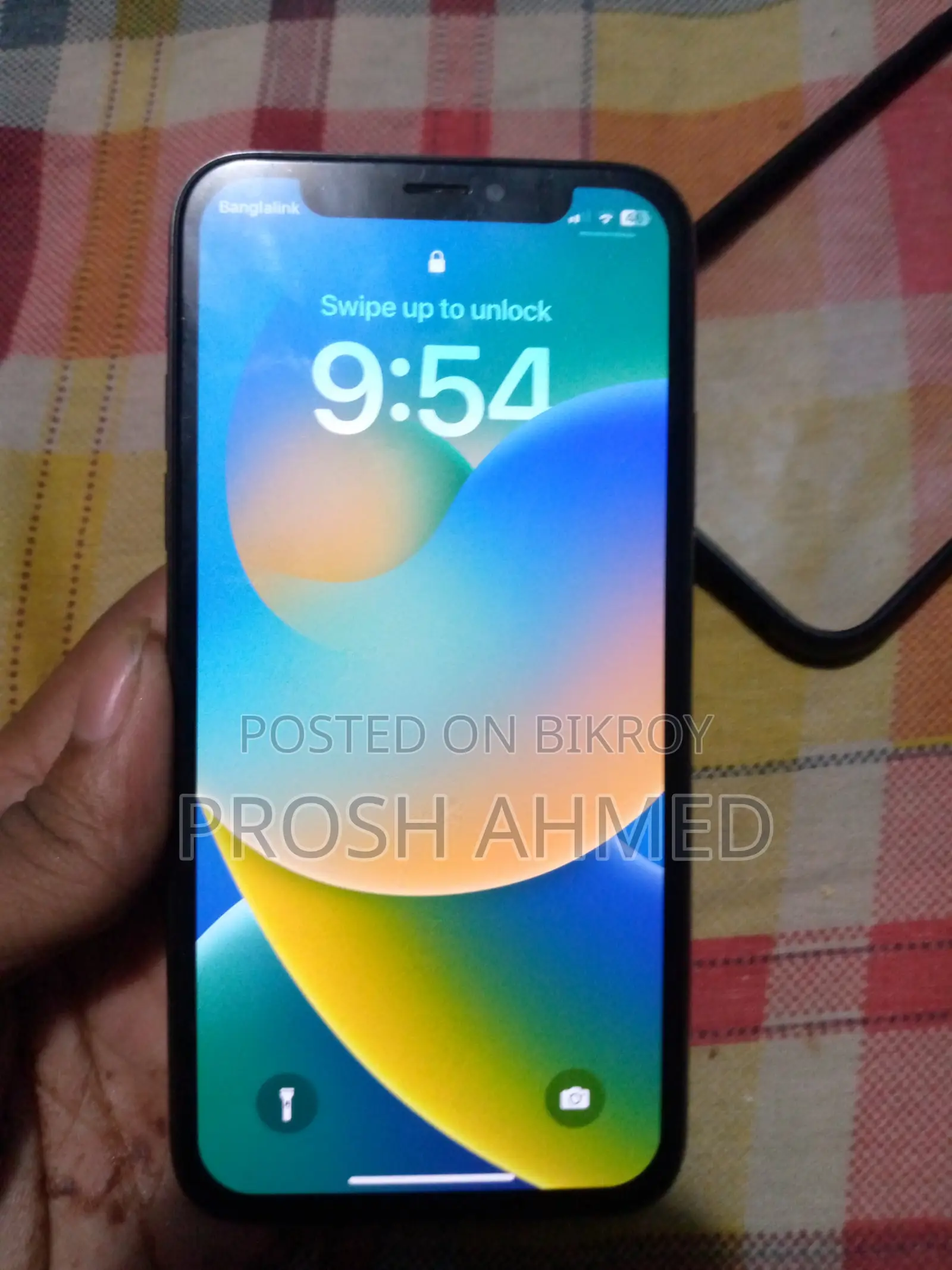 Apple iPhone X 64 GB Black