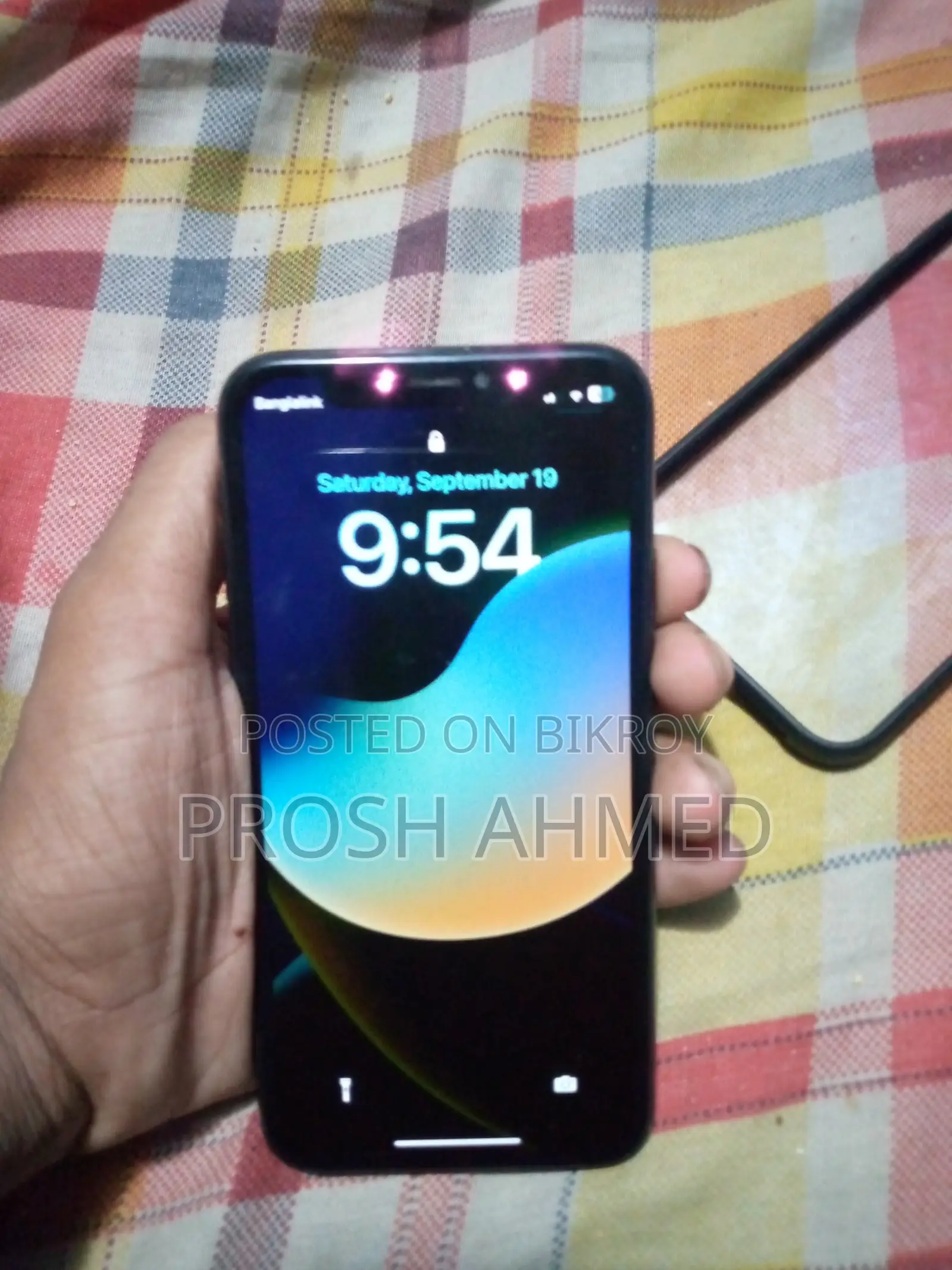 Apple iPhone X 64 GB Black