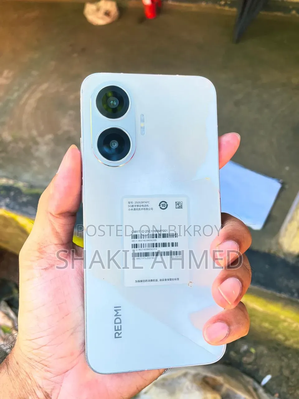 শাওমি রেডমি টার্বো ৪ প্রো ২৫৬ জিবি সাদা