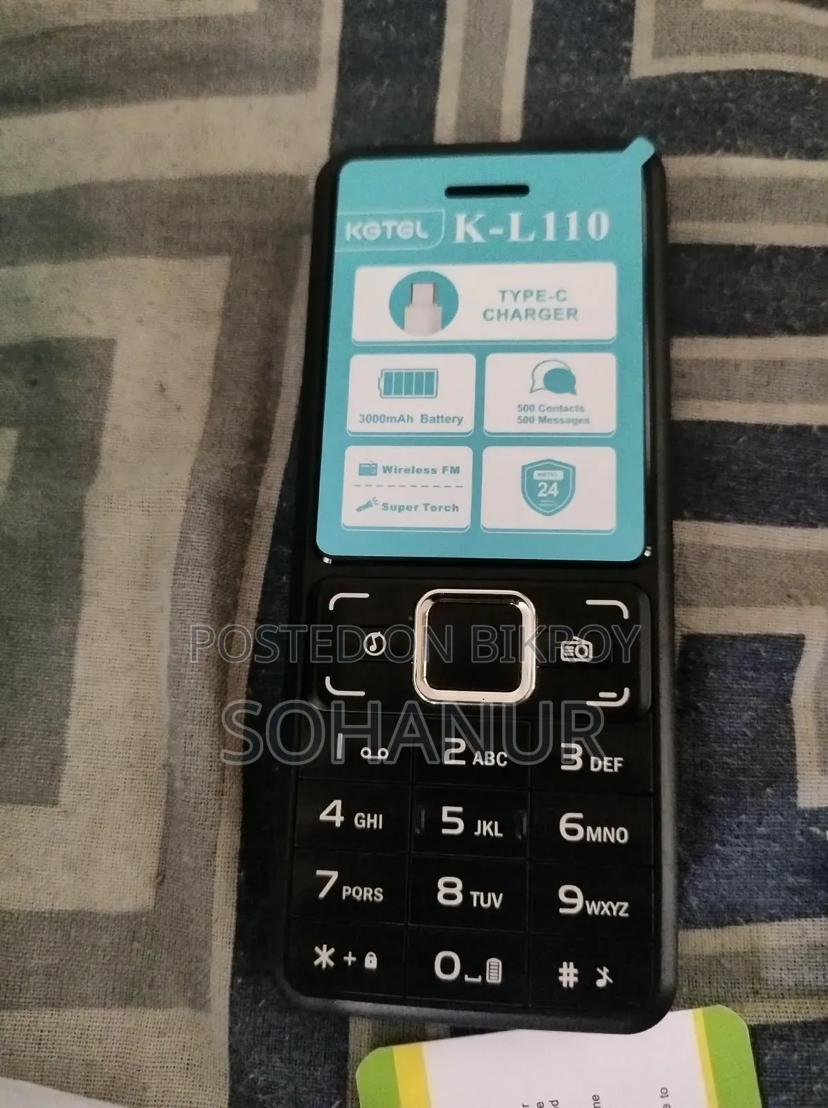 New phone Black