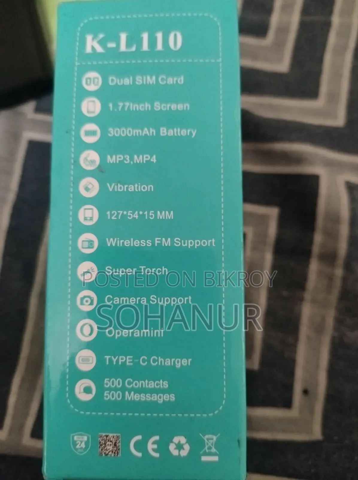 New phone Black