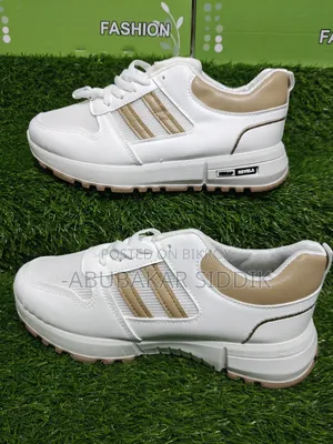 Korean Style Two Stripes Sneakers