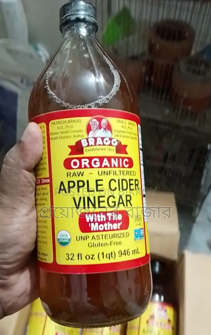 ব্র্যাগস অ্যাপল সাইডার ভিনেগার উইথ মাদার