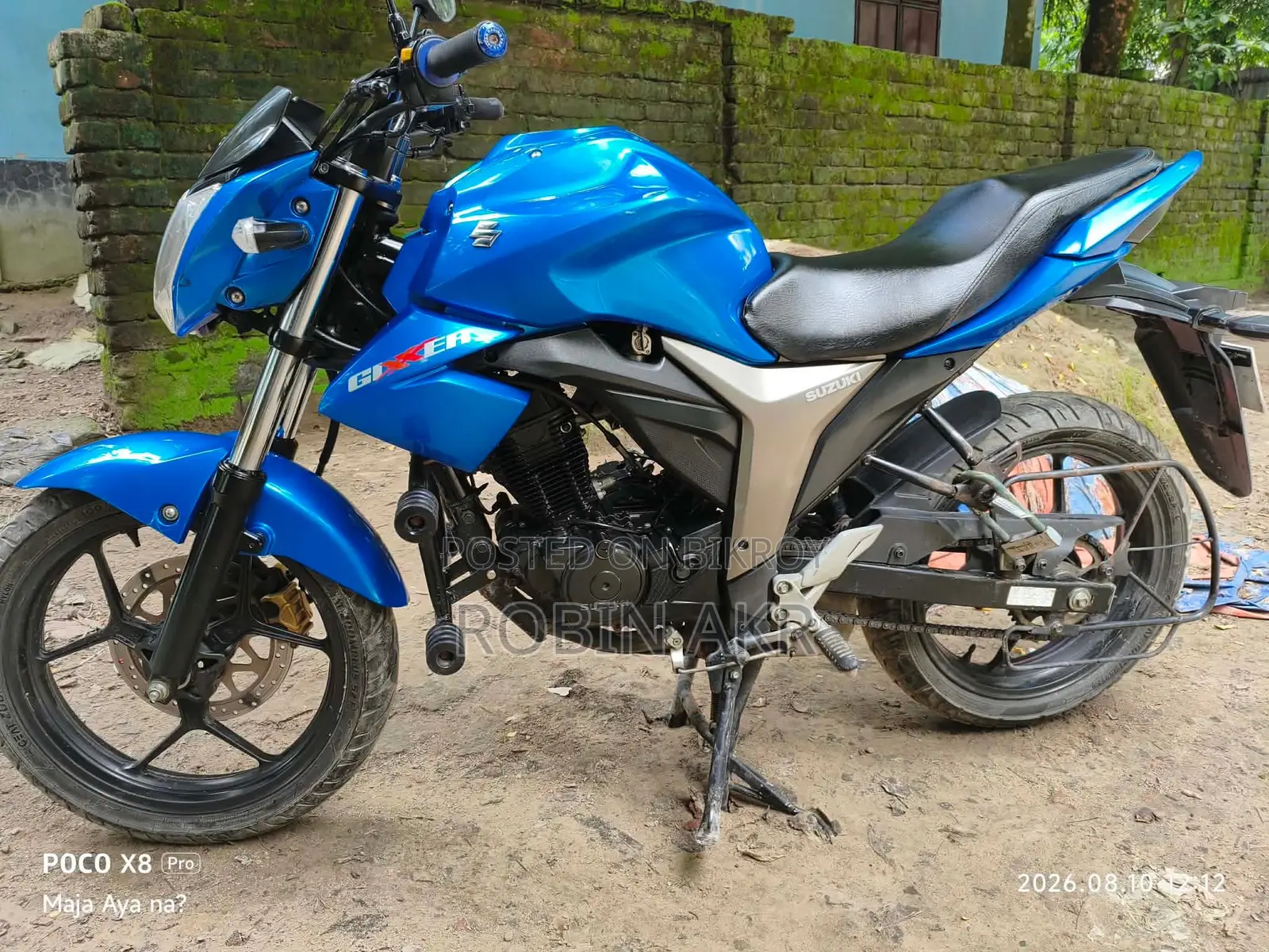 Suzuki Gixxer 2024 Blue