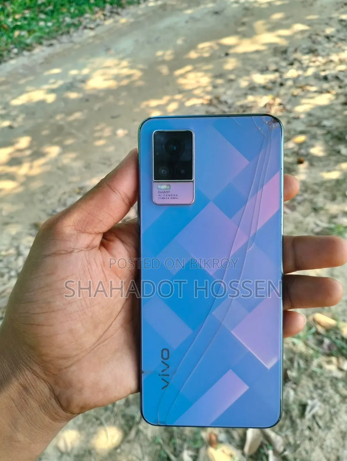Vivo V21e 128 GB Blue