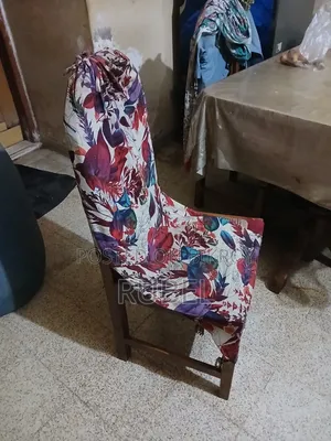 কাঠের ডাইনিং টেবিল + চেয়ার ৬ টি
