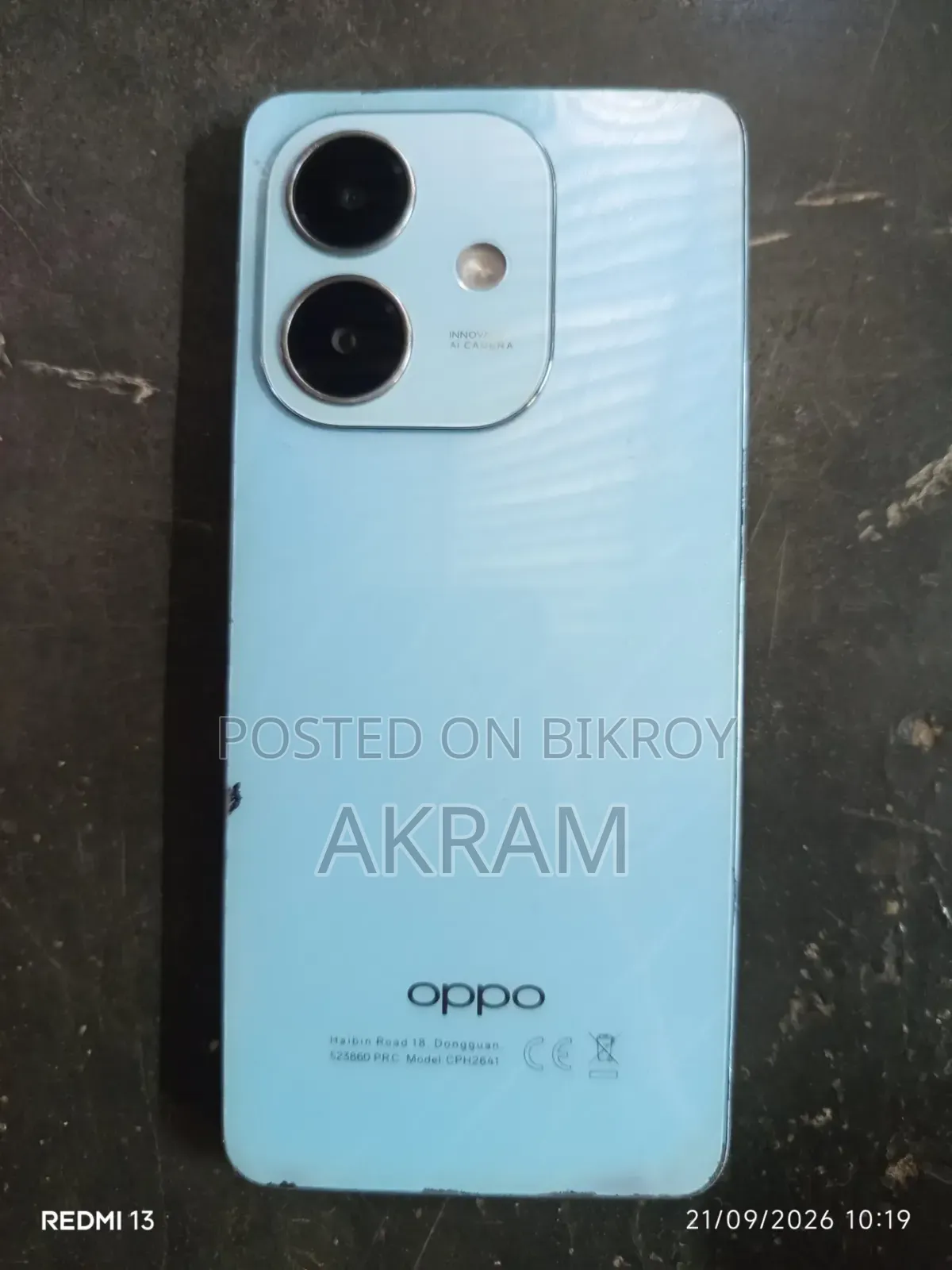 Oppo A3X 4G 128 GB Graphite