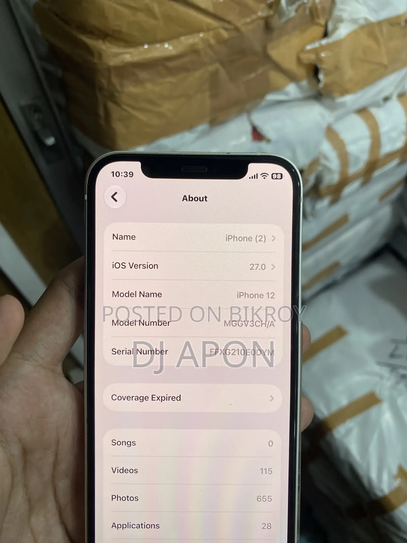 Apple iPhone 12 128 GB White