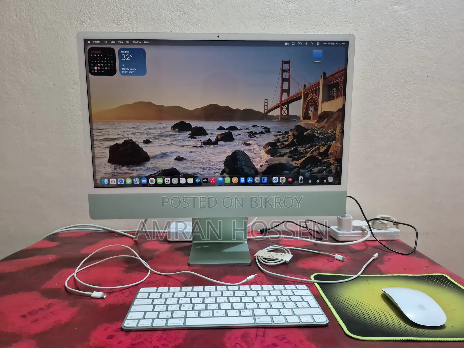 Desktop Computer Apple iMac M1 8GB Apple M1 SSD 256GB