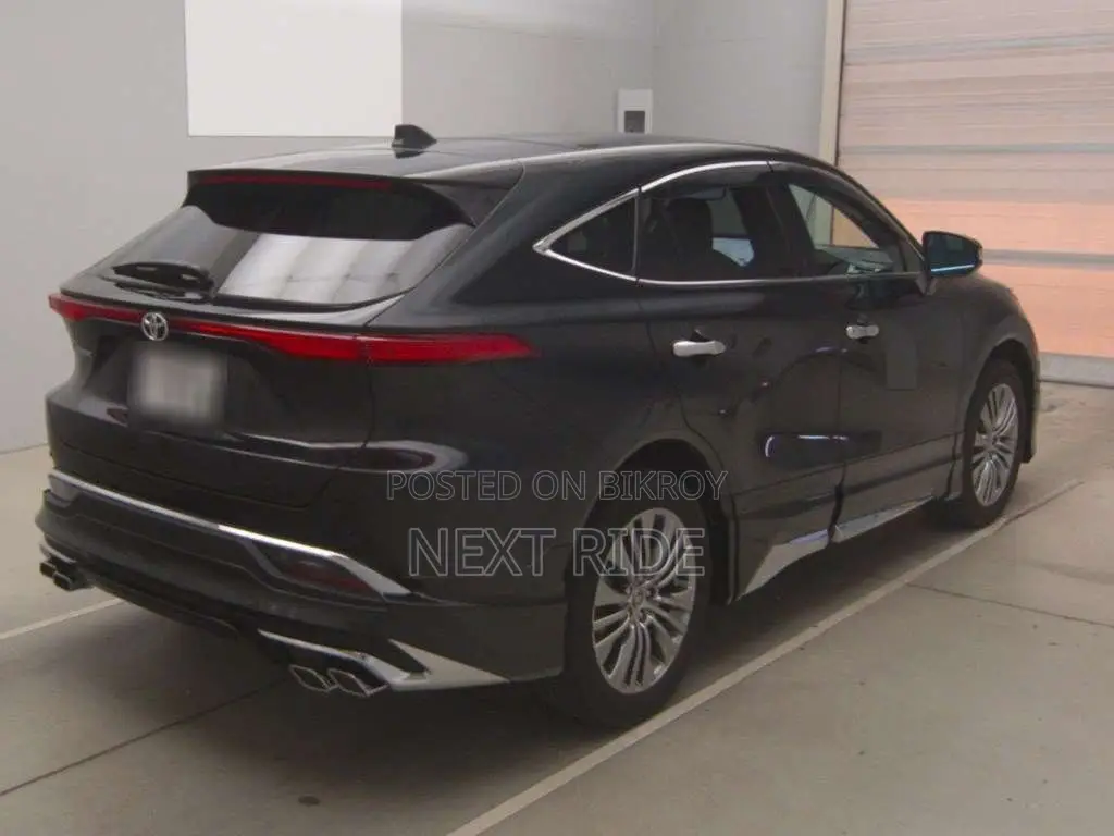 Toyota Harrier Z Leather Package 2022 Black