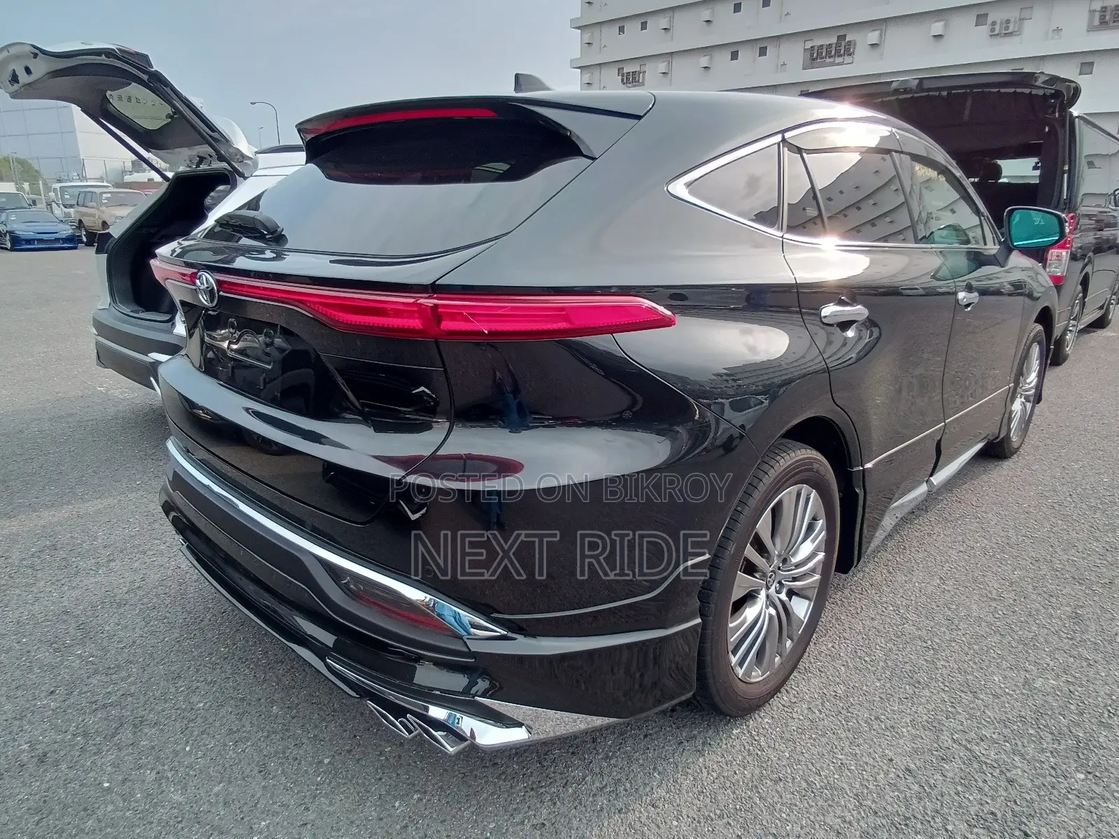 Toyota Harrier Z Leather Package 2022 Black
