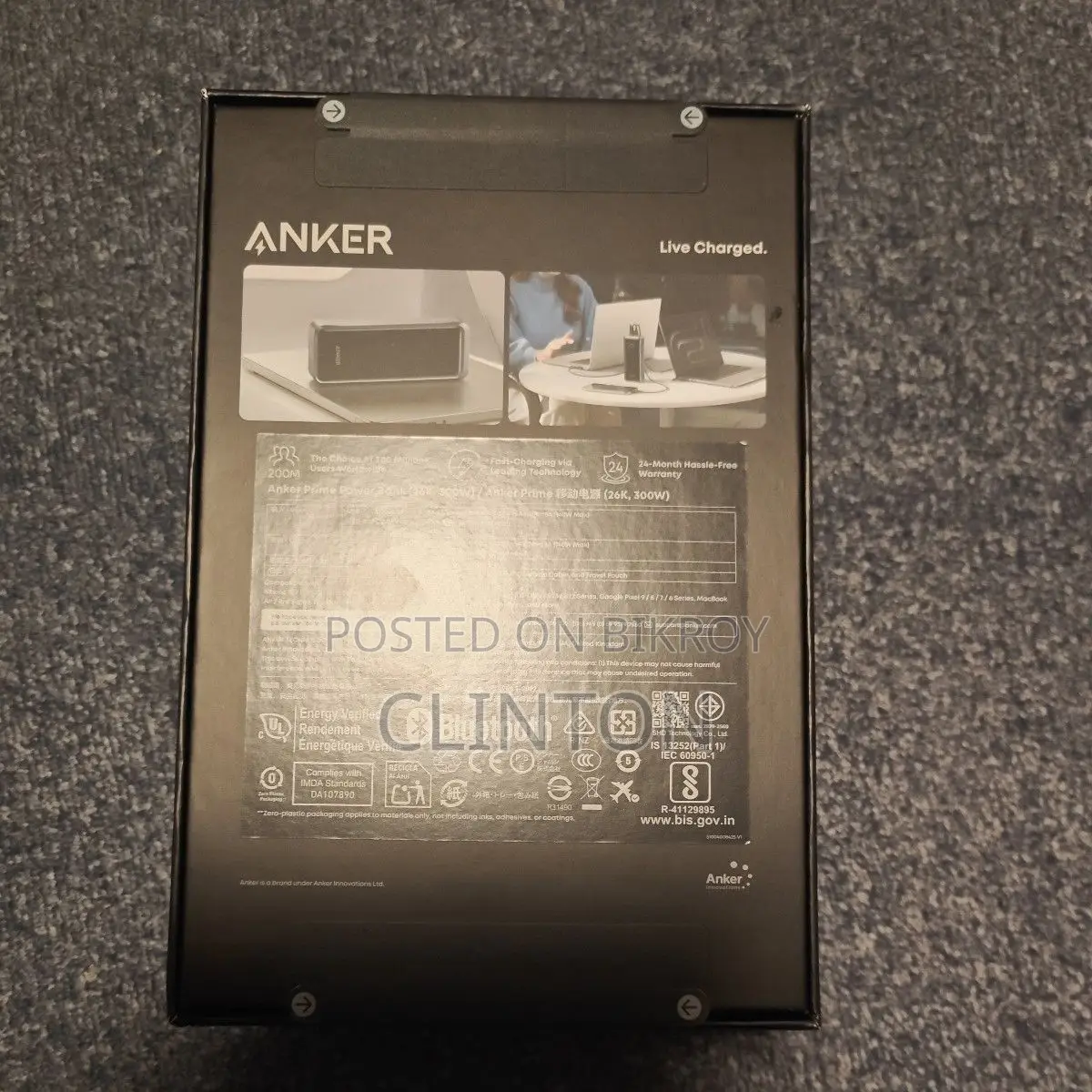 Anker Prime Power Bank (26250 mAh, 300W)