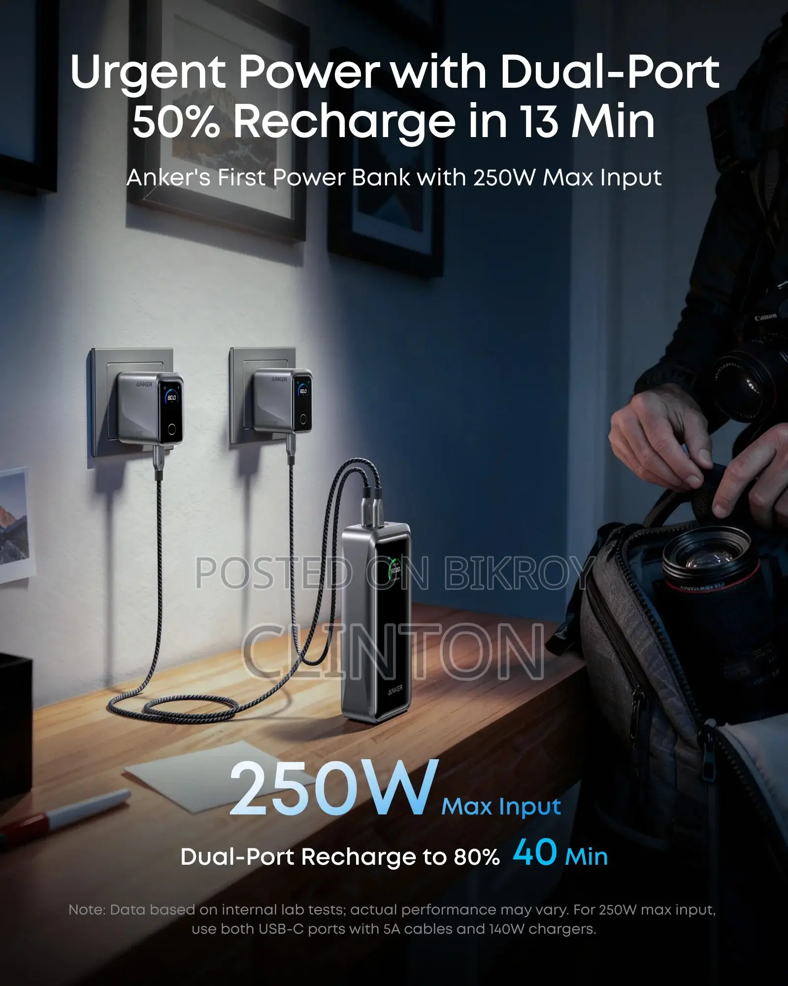 Anker Prime Power Bank (26250 mAh, 300W)