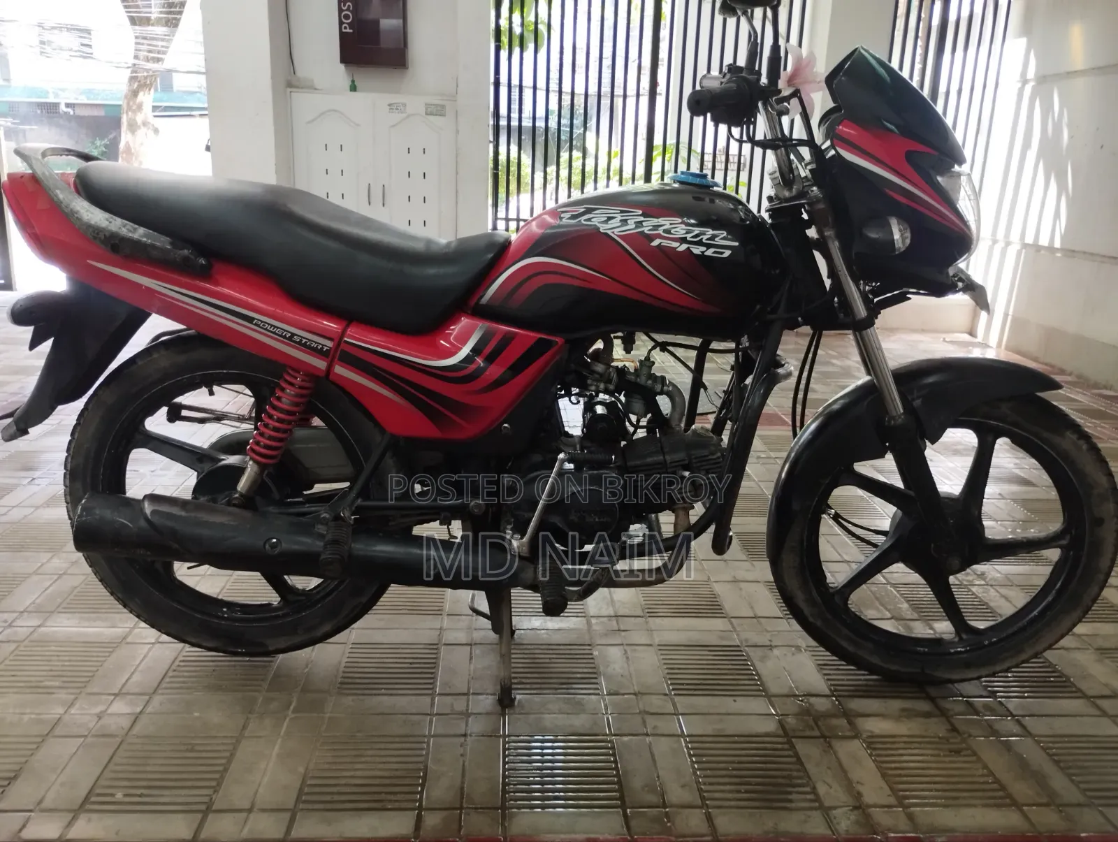 হিরো প্যাশন প্রো ২০১১ কালো
