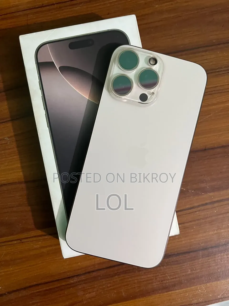 Apple iPhone 16 Pro Max 256 GB Gold