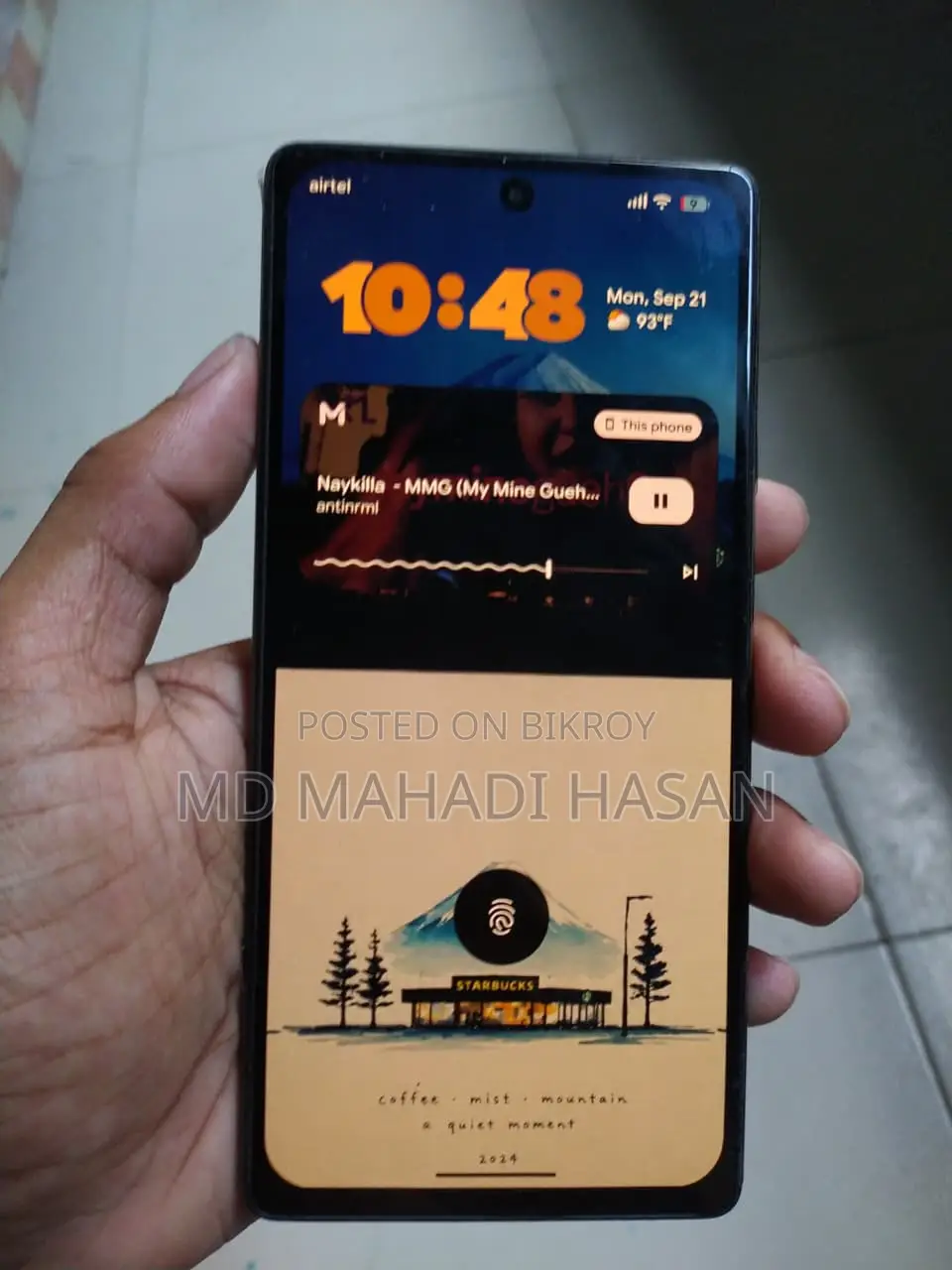 গুগল পিক্সেল ৬ ১২৮ জিবি গ্রাফাইট