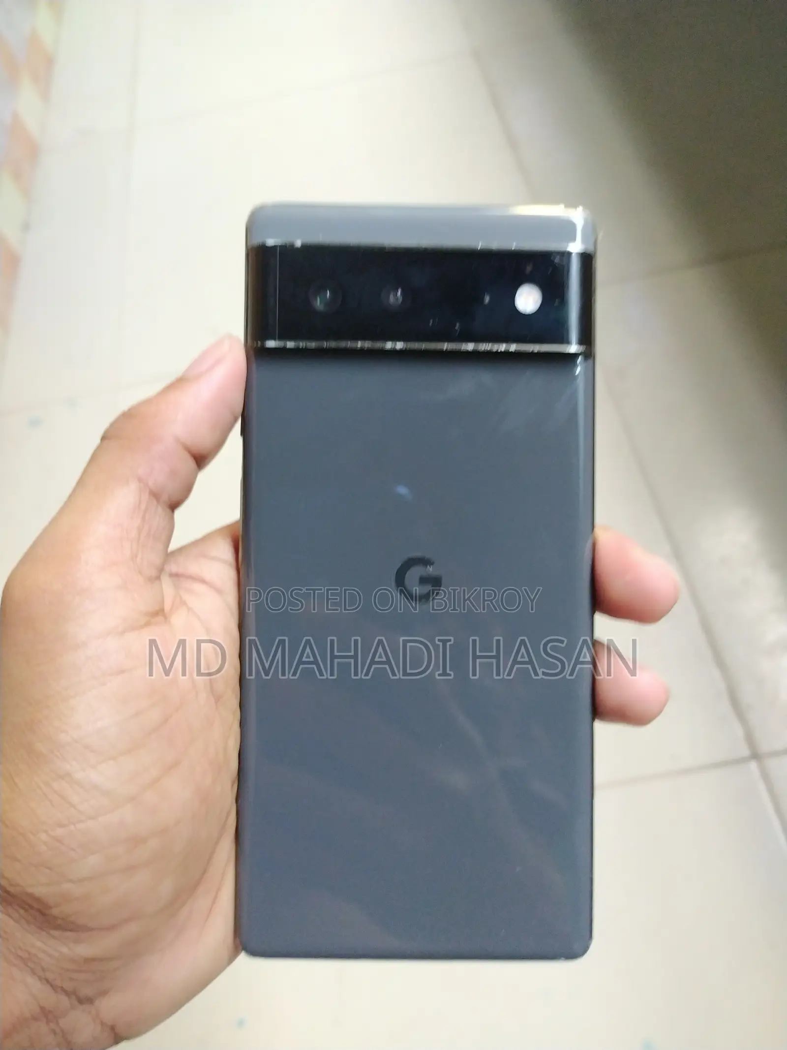 গুগল পিক্সেল ৬ ১২৮ জিবি গ্রাফাইট