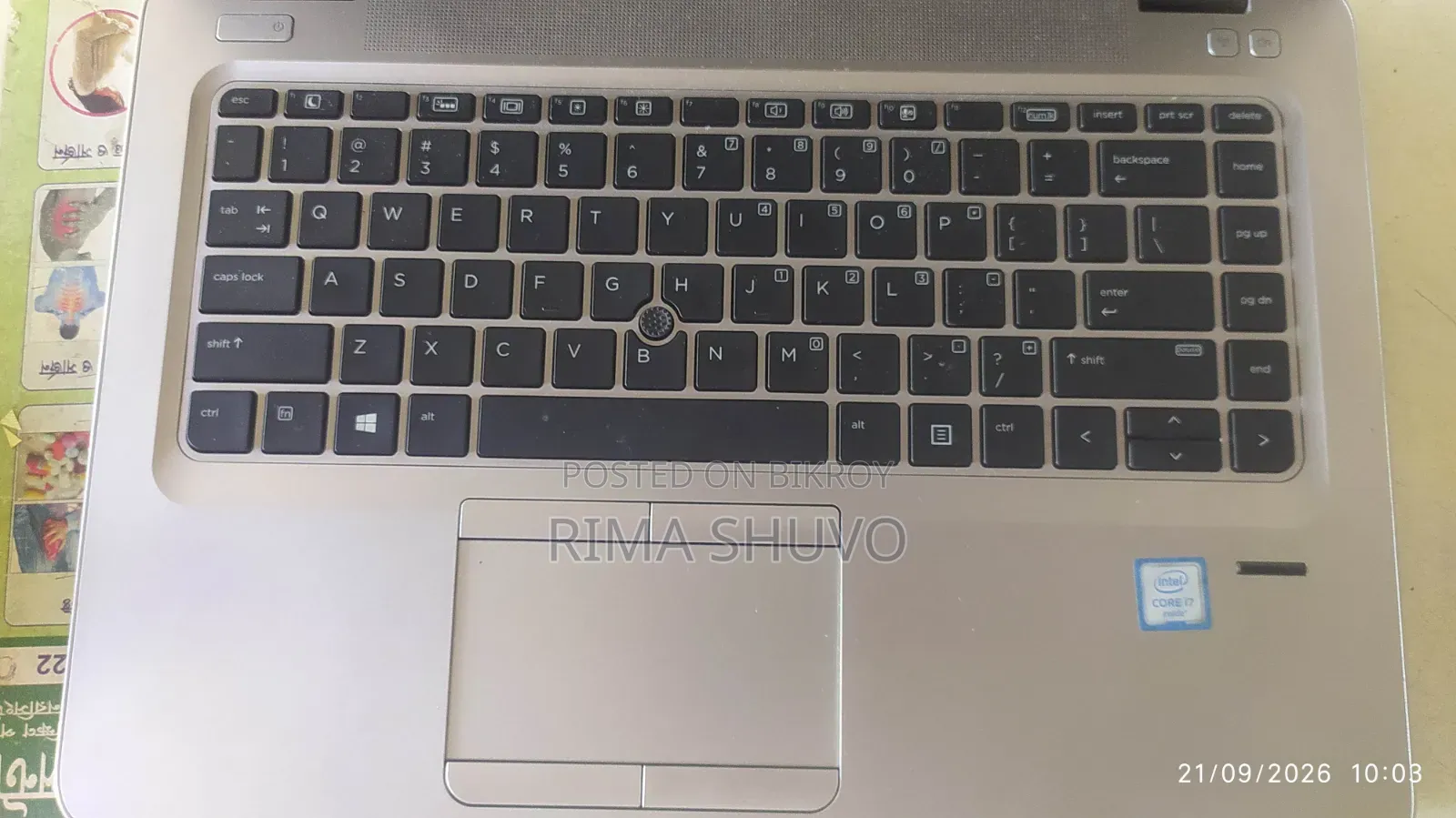 Laptop HP EliteBook 840 G3 8GB Intel Core i7 SSD 256GB