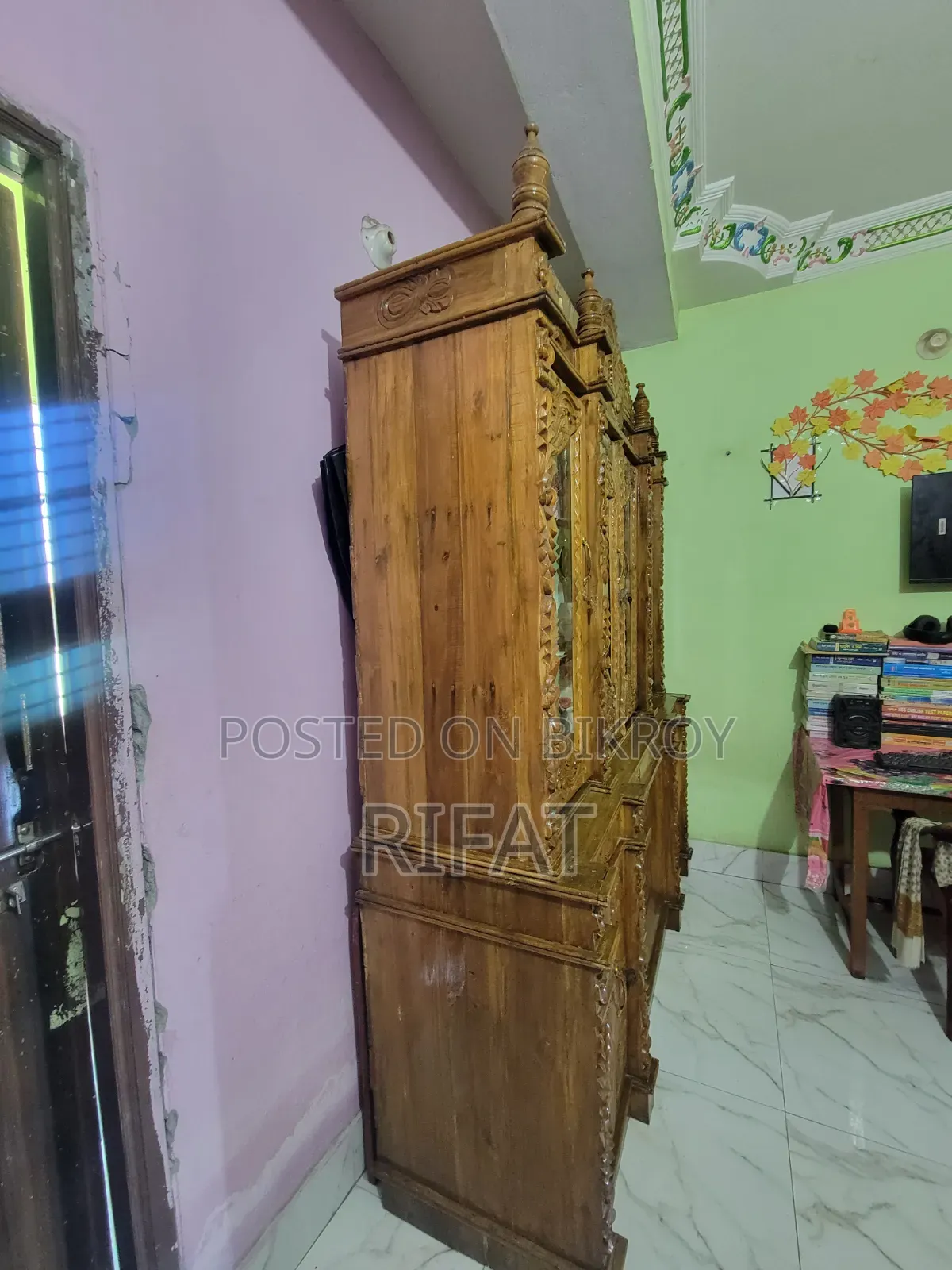 Wooden Wall Showcase