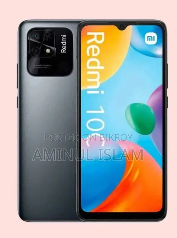 শাওমি রেডমি ১০সি ১২৮ জিবি ব্ল্যাক