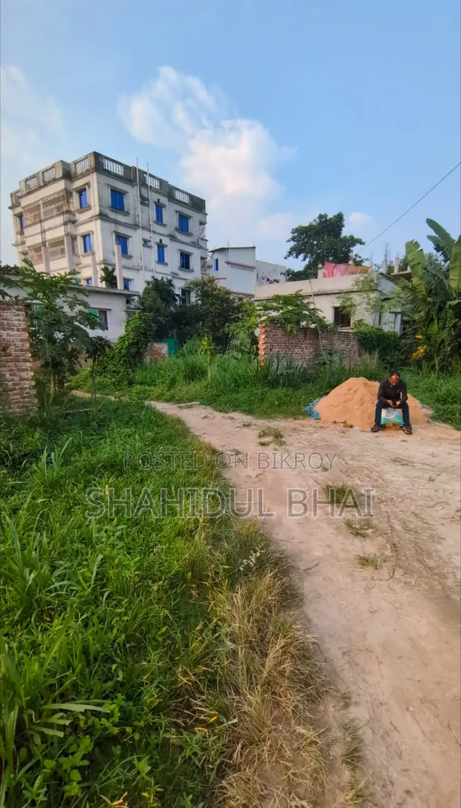 ৩৮ লক্ষ টাকা প্লট ১২ ফিট রোড