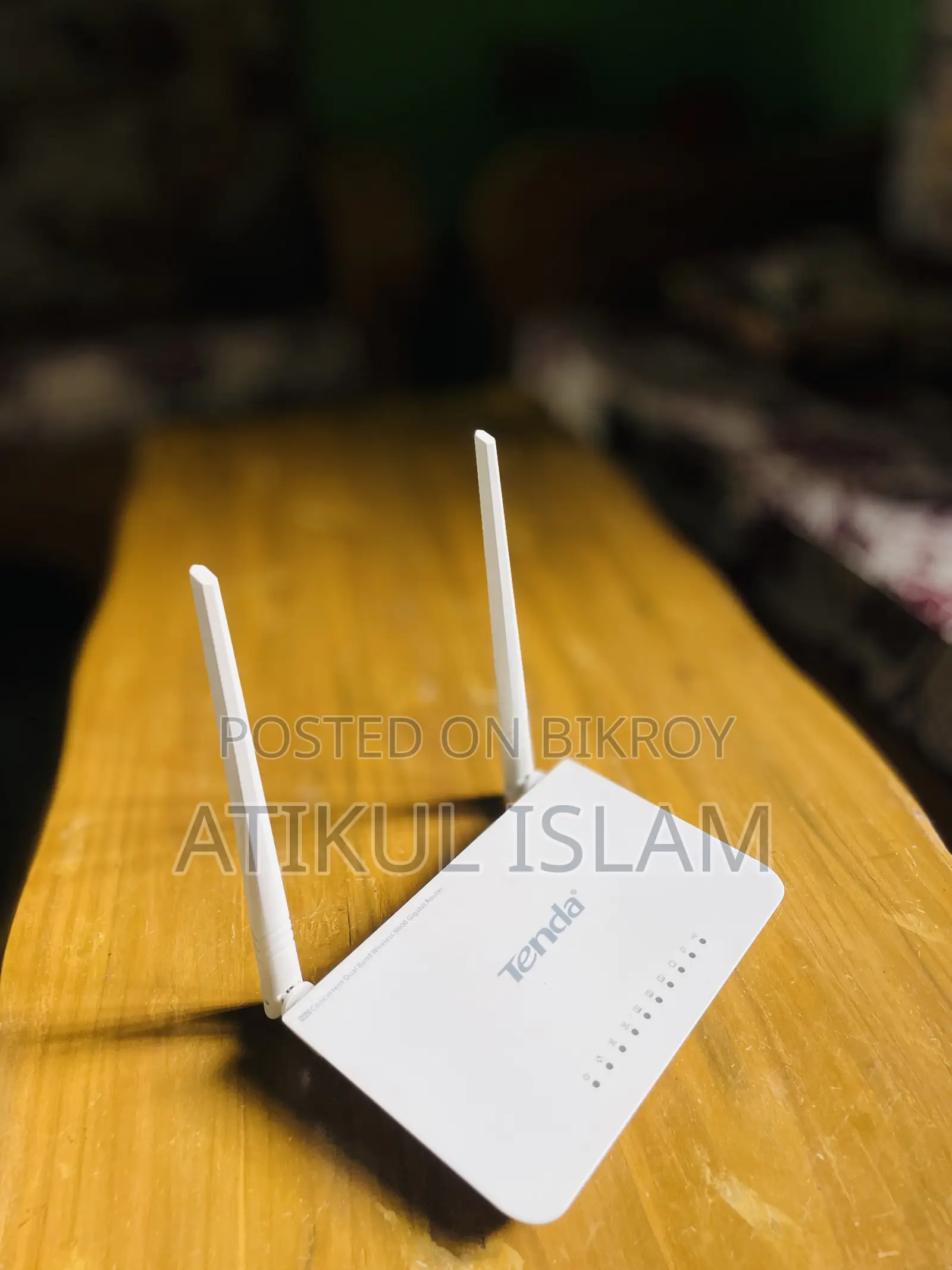 Tenda N60 Dual Band Giga USB Support Pin Server Work Can Be Done