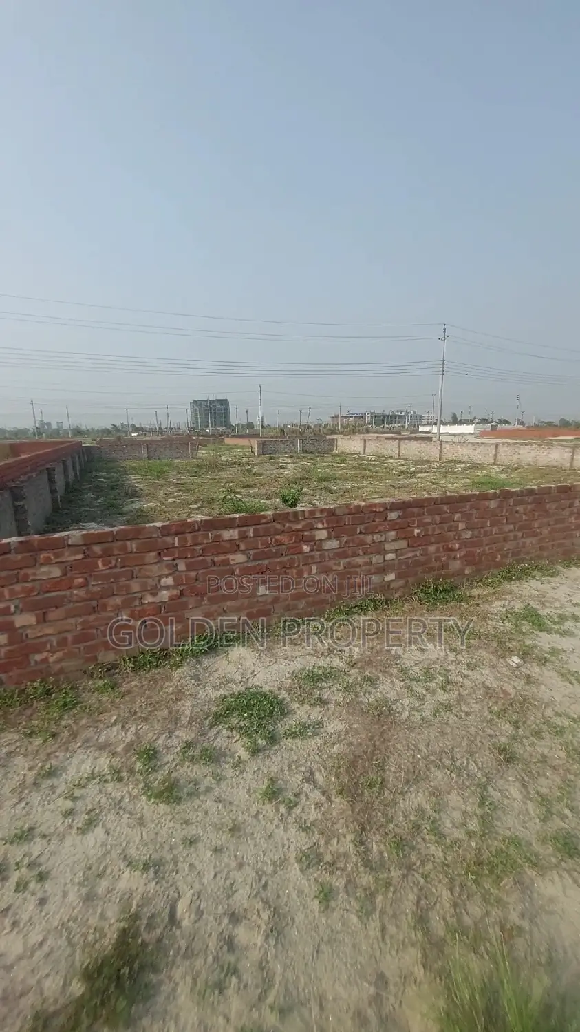 N Block 5 Katha Ready Plot Sale Bashundhara