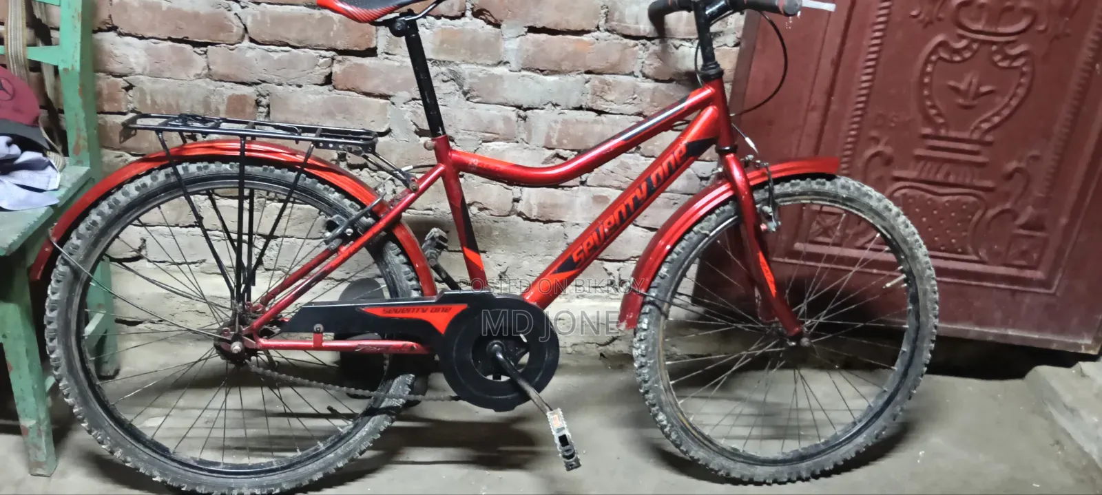 Red Color Bicycle