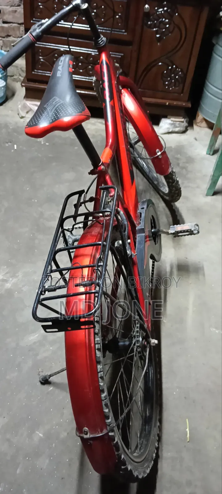 Red Color Bicycle