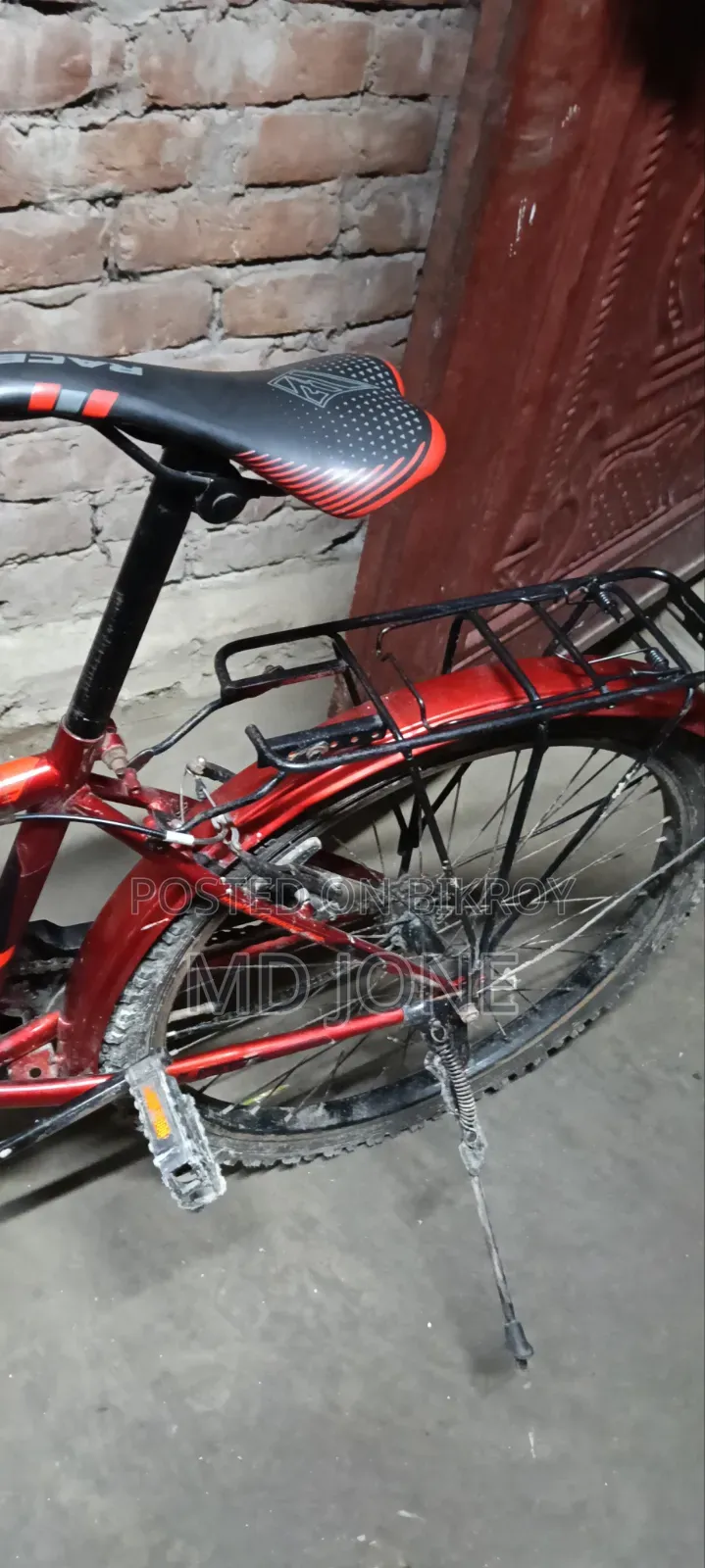 Red Color Bicycle