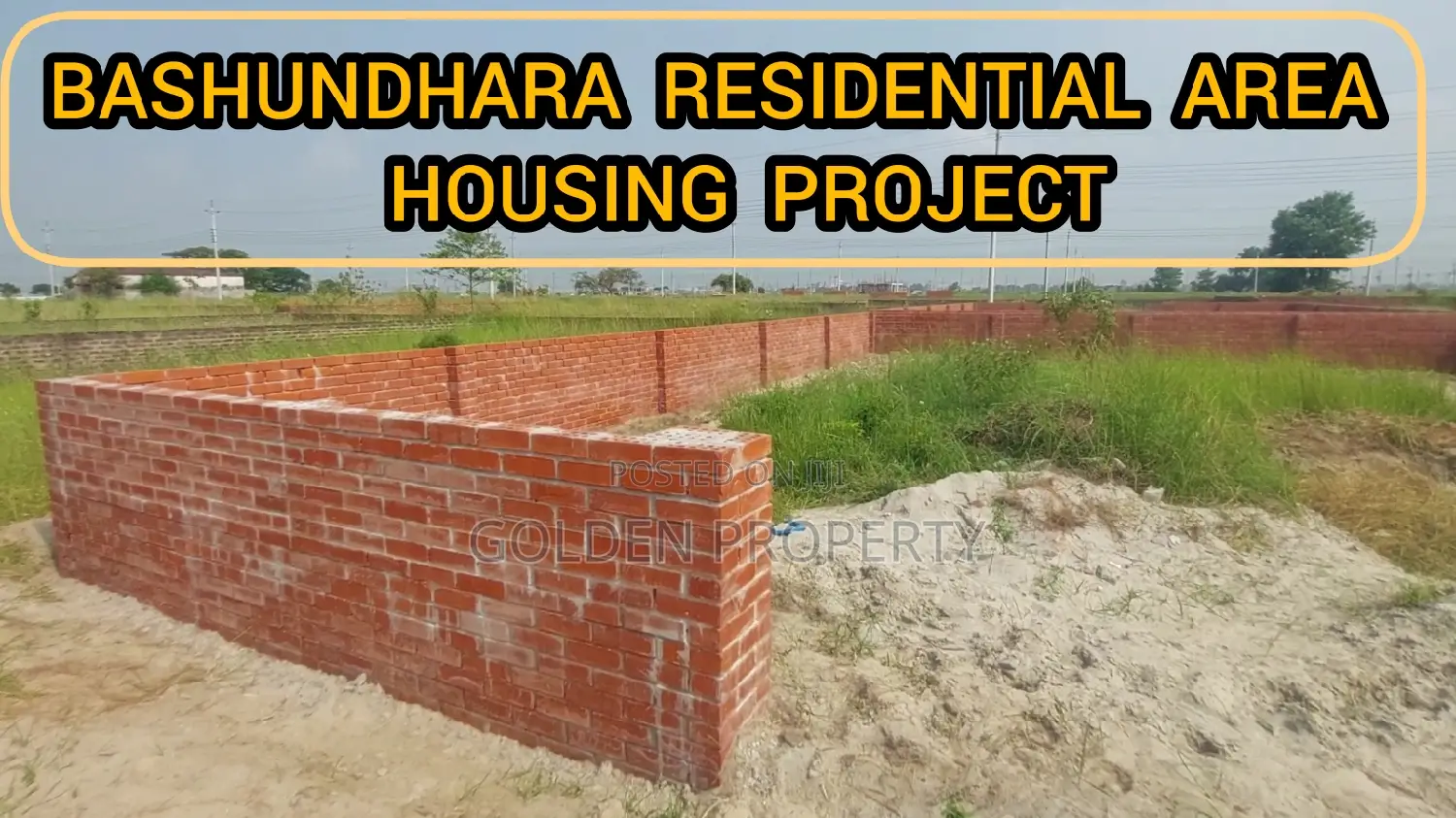 N Block 5 Katha Ready Plot Sale Bashundhara