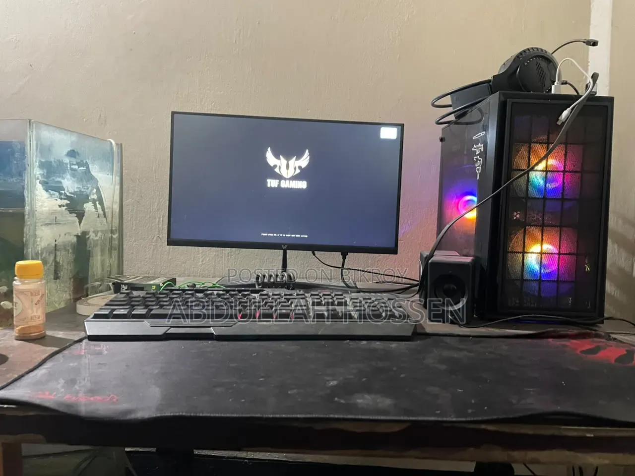 Desktop Computer Asus 8GB AMD Ryzen SSD 256GB