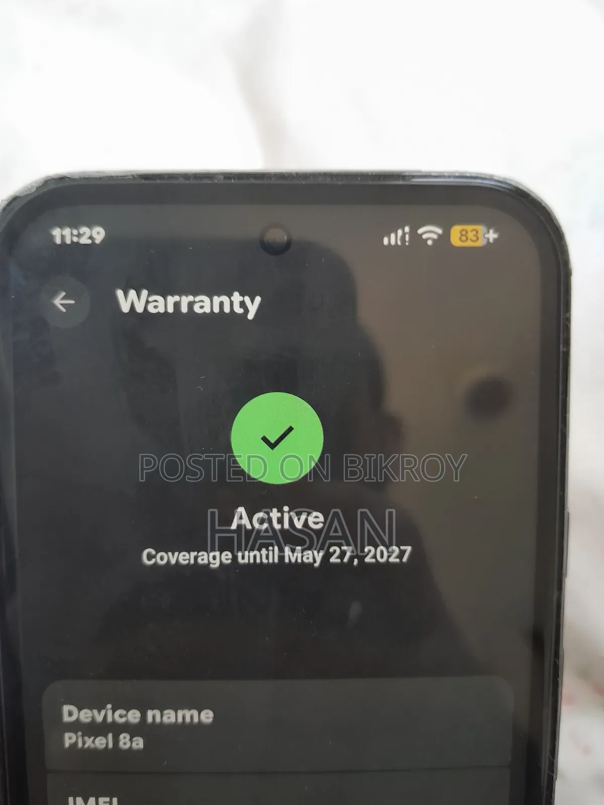 Google Pixel 8a 128 GB Gray