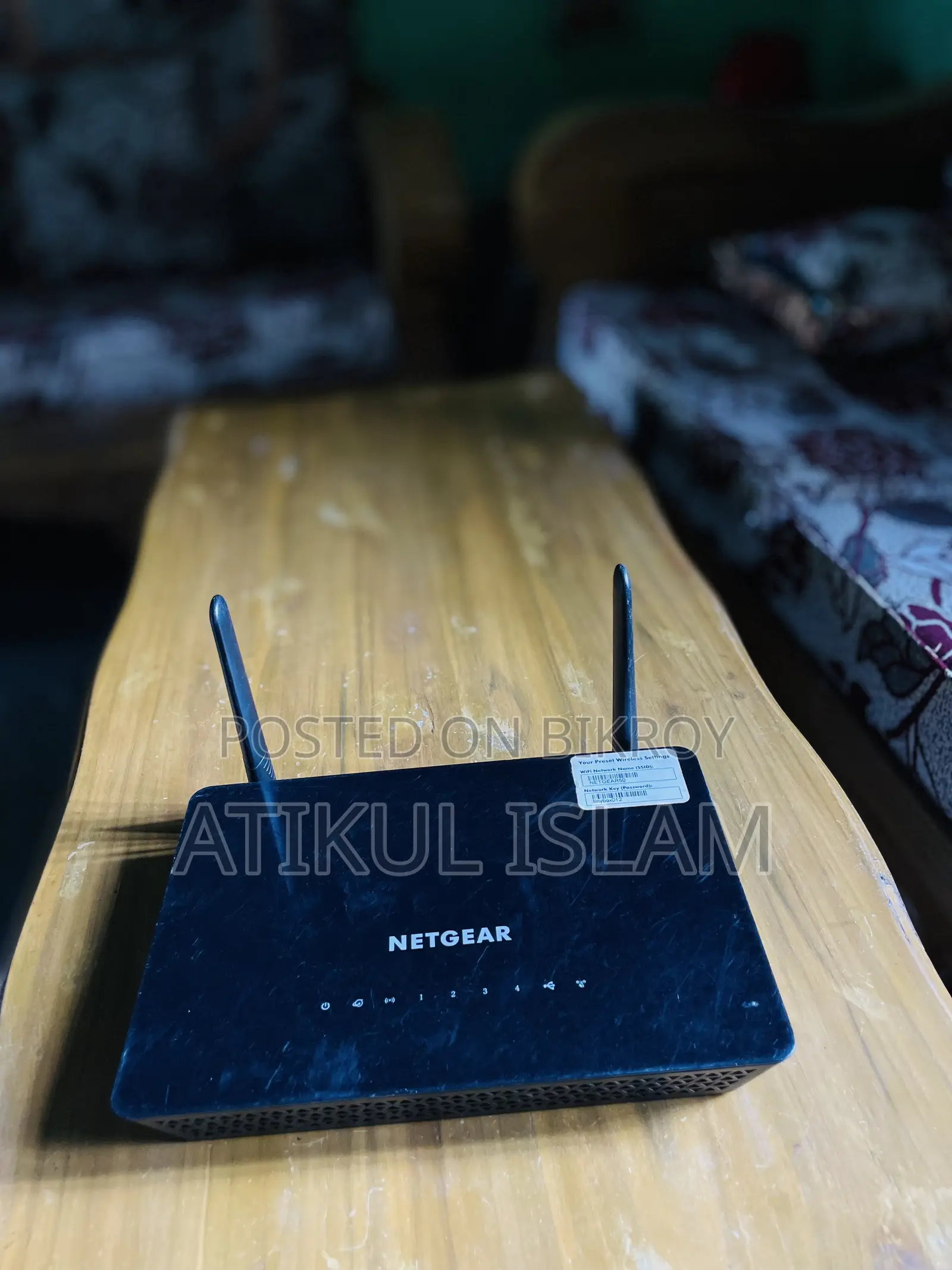 NetGear USB Support Dual Band Giga 1200 MBPS Fresh Router