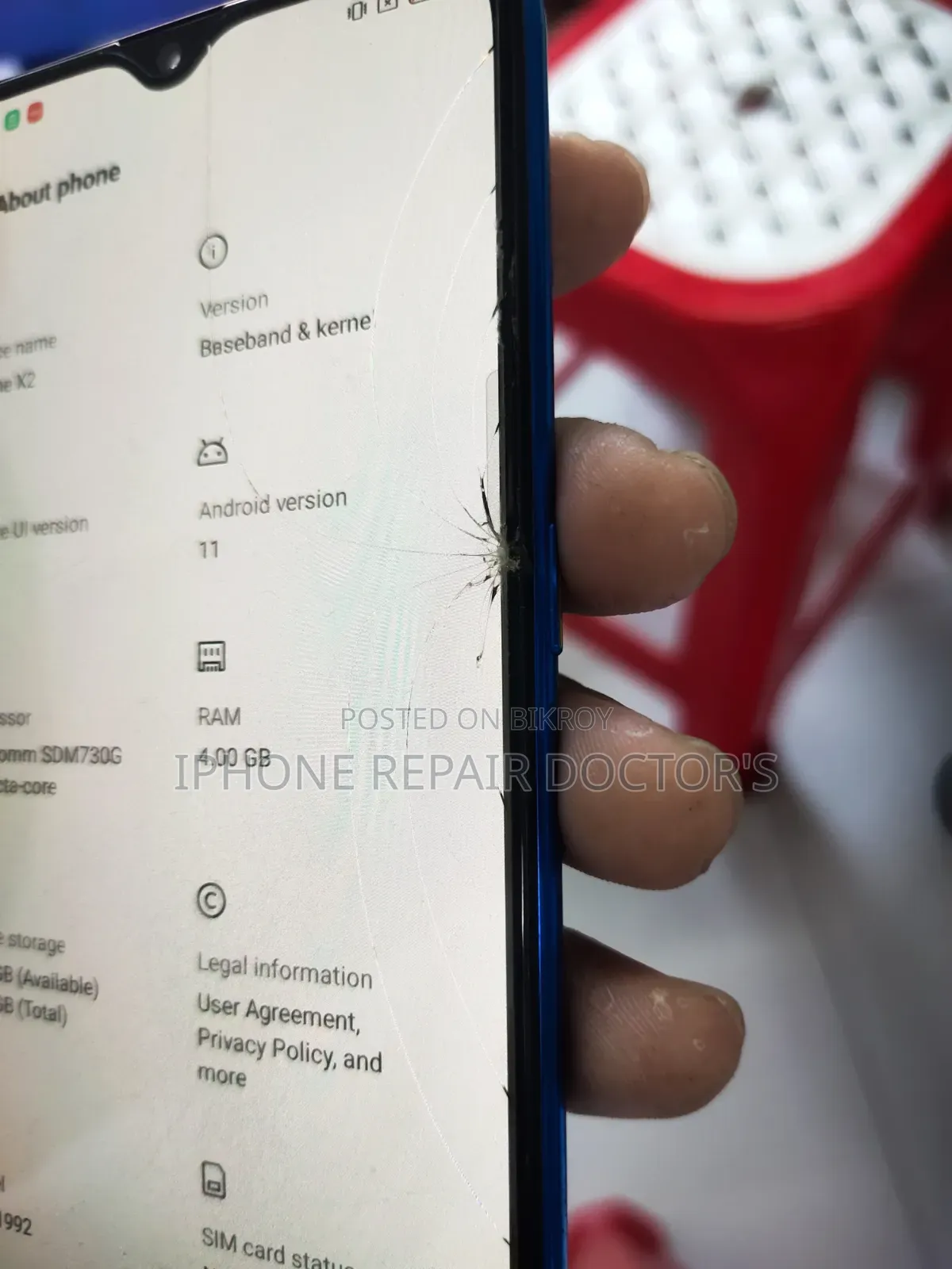 Realme X2 64 GB Blue
