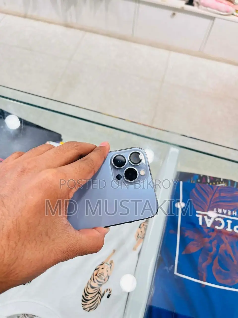 অ্যাপল আইফোন ১৩ প্রো ম্যাক্স ২৫৬ জিবি নীল