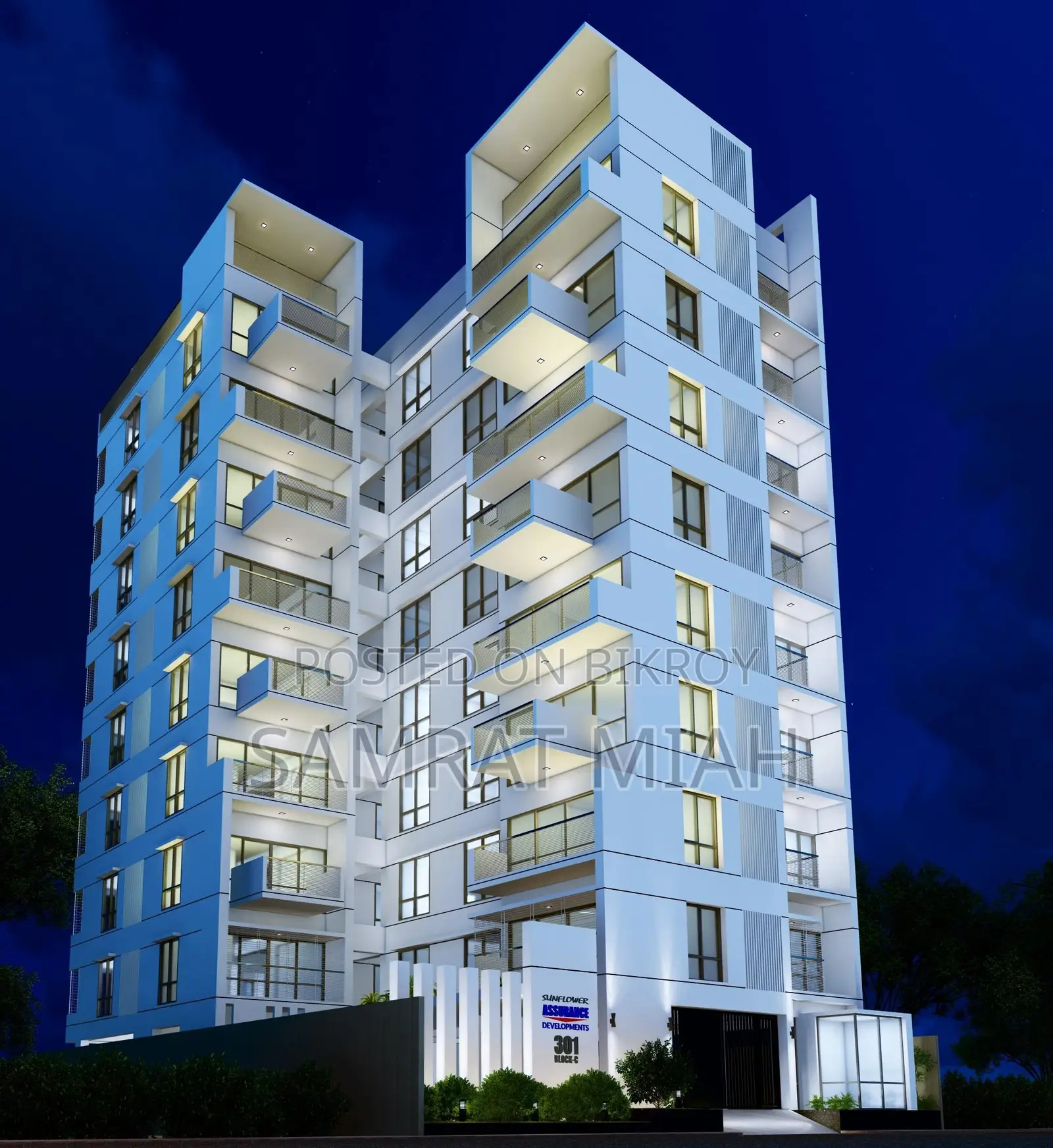 Furnished 3-Bedroom Apartment in Assurance, Basundhara for rent
