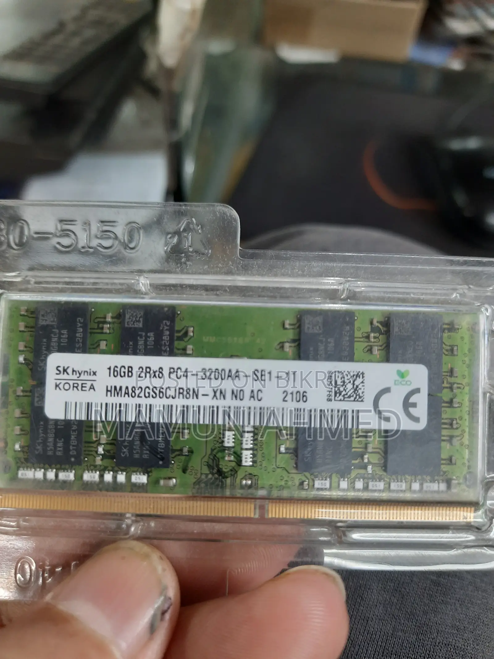 DDR4 16GB 3200Mhz Ram (Laptop)