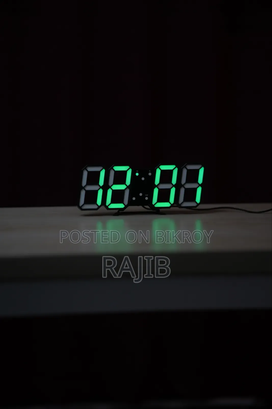3D LED Digital Clock
