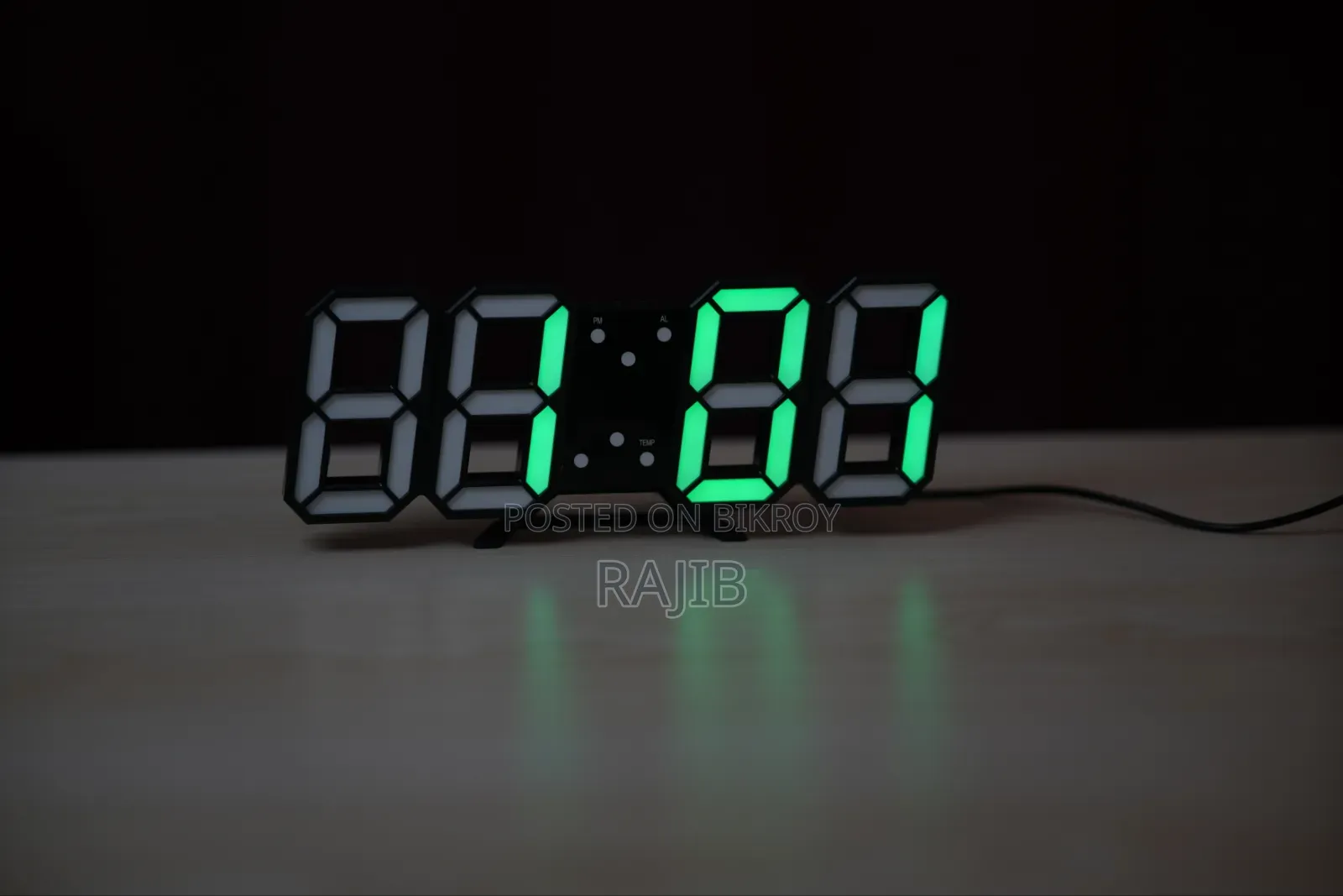 3D LED Digital Clock