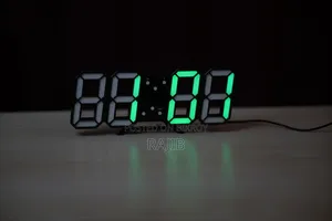 3D LED Digital Clock