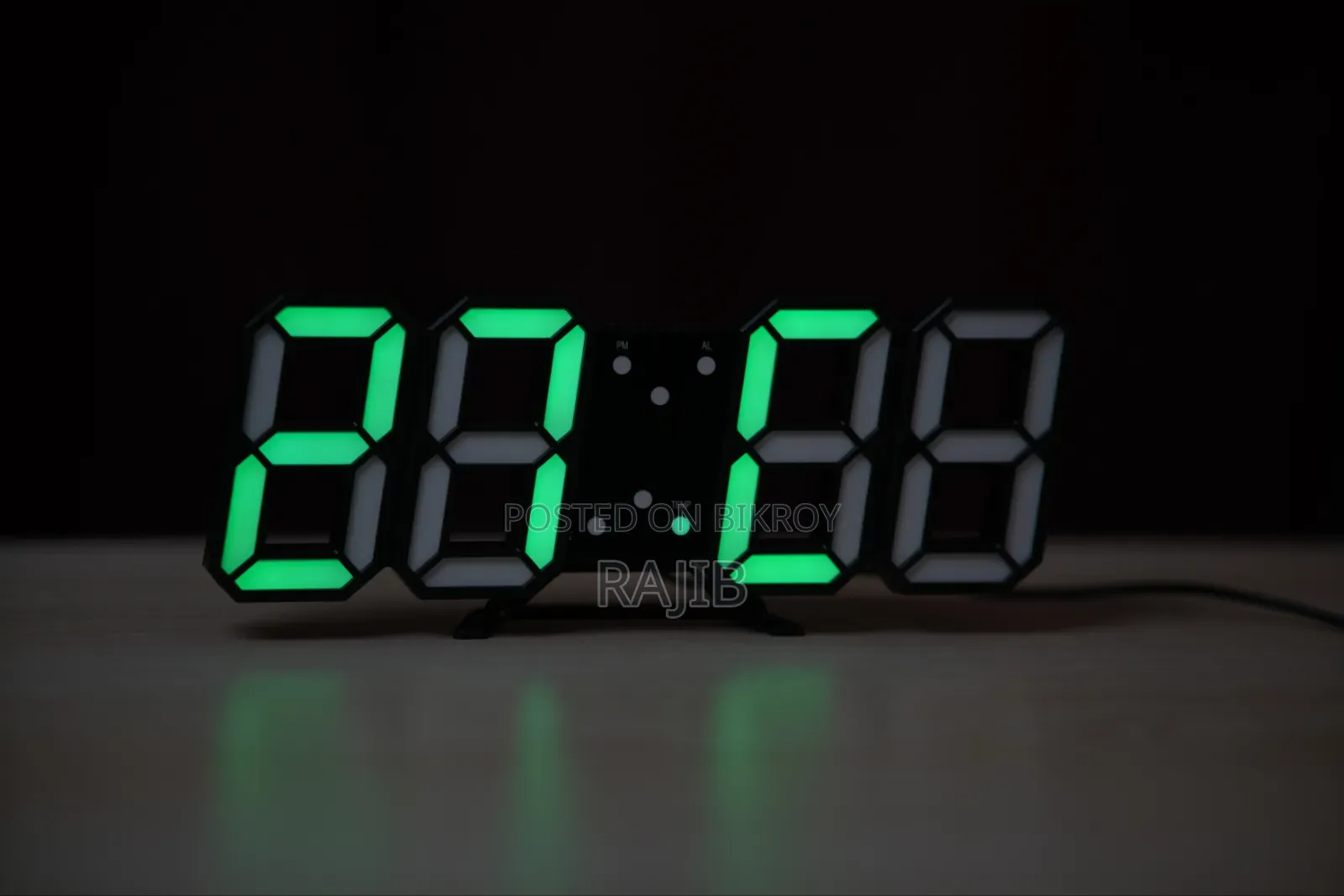3D LED Digital Clock