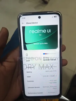 Realme C75x 128 GB Black