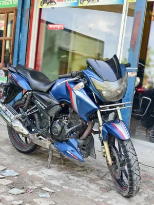 TVS Apache RTR 160 2V 2018 Blue