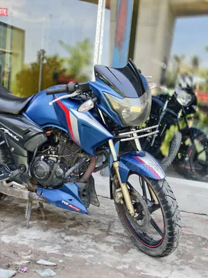 TVS Apache RTR 160 2V 2018 Blue