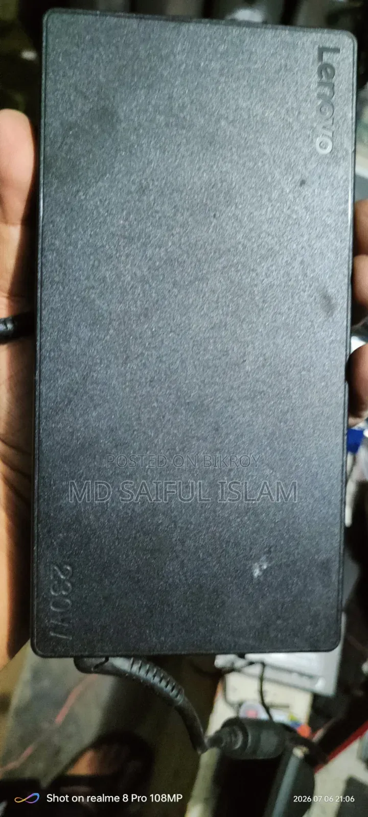 Lenovo Laptop Power Charger Adapter