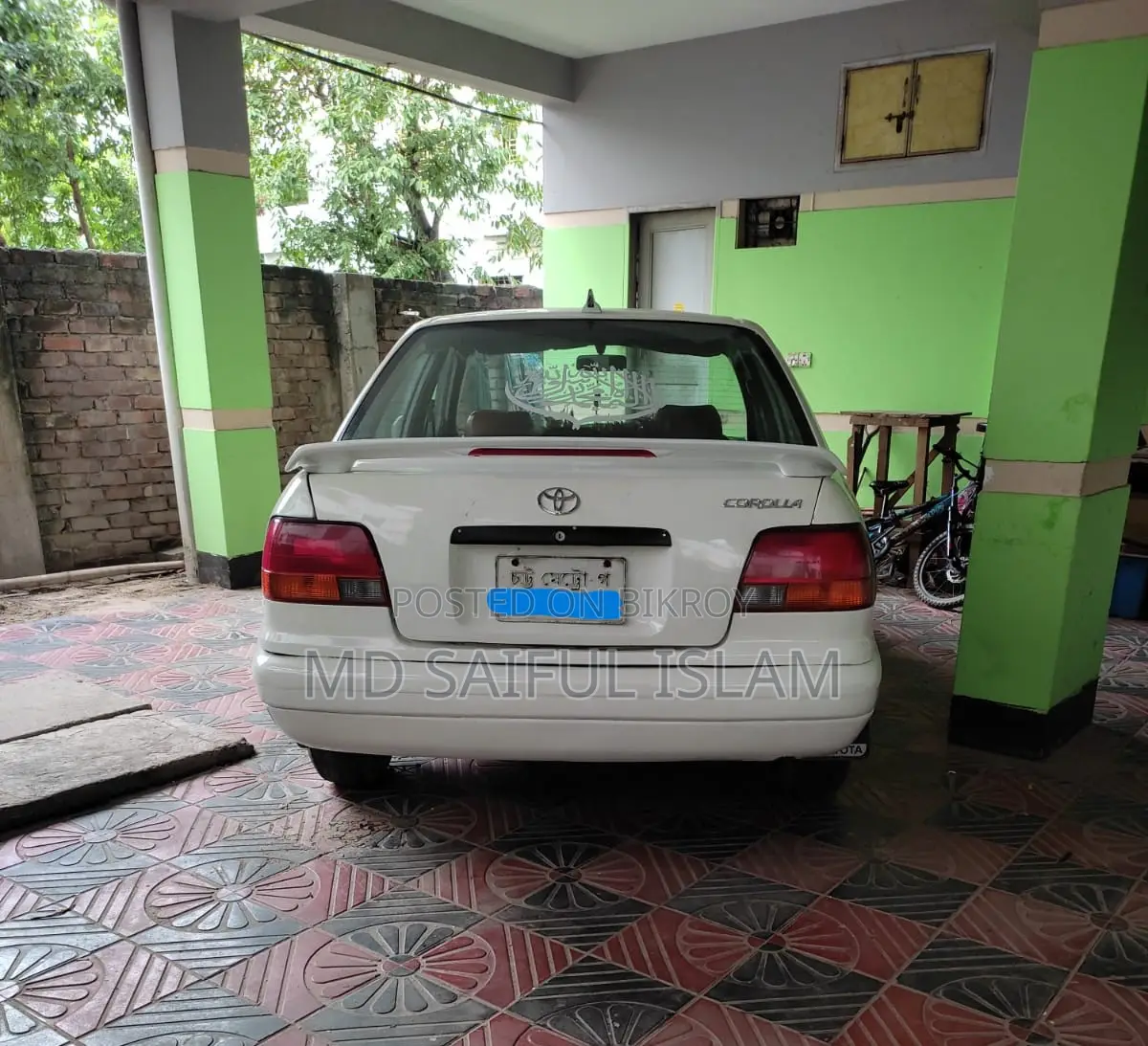 টয়োটা করোল্লা ১.৬ সেডান ১৯৯৭ সাদা