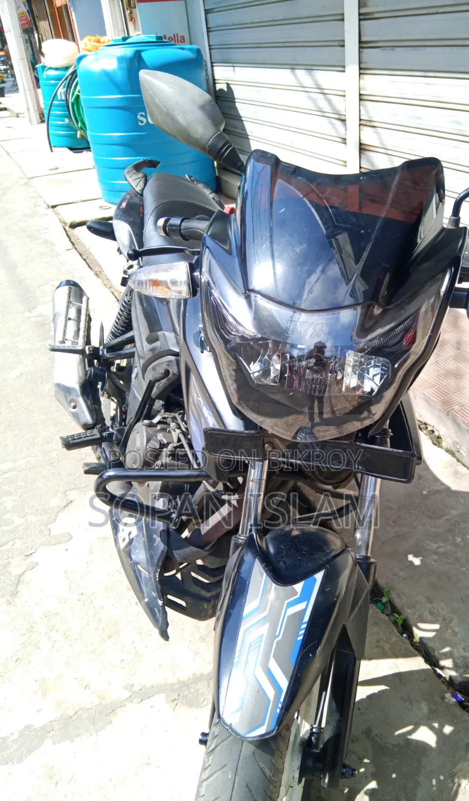 টিভিএস আপাচি আরটিআর ১৬০ টুভি ২০১৯ কালো