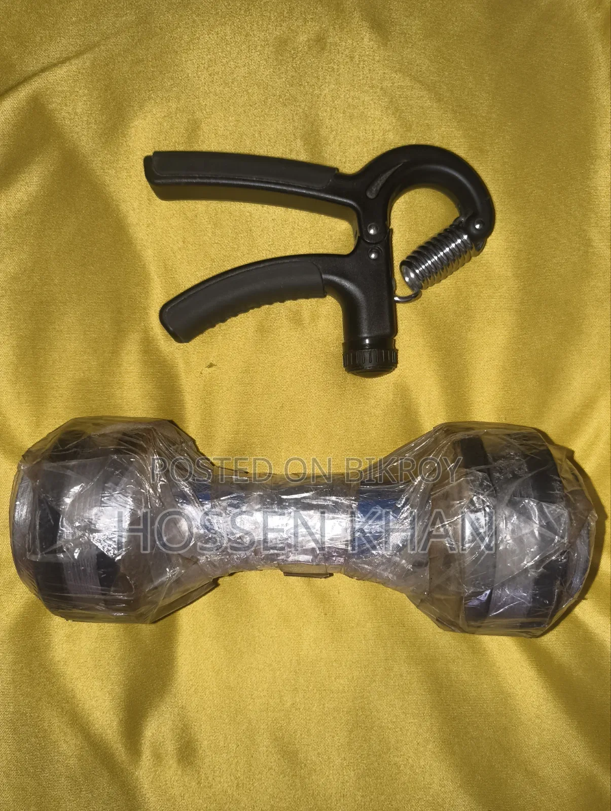 Dumbbell & Hand Gripper